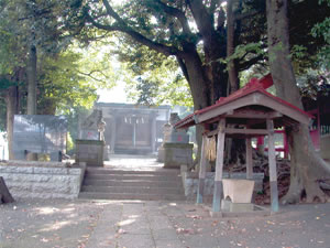 青面金剛などがある須賀神社