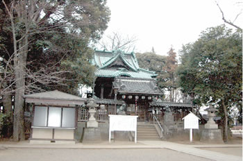 愛宕神社社殿(県指定文化財)の写真