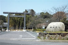 櫻木神社の鳥居の写真