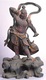 浄光寺仁王像の写真
