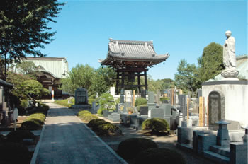 土小学校の前身があった阿弥陀堂のある万福寺の写真